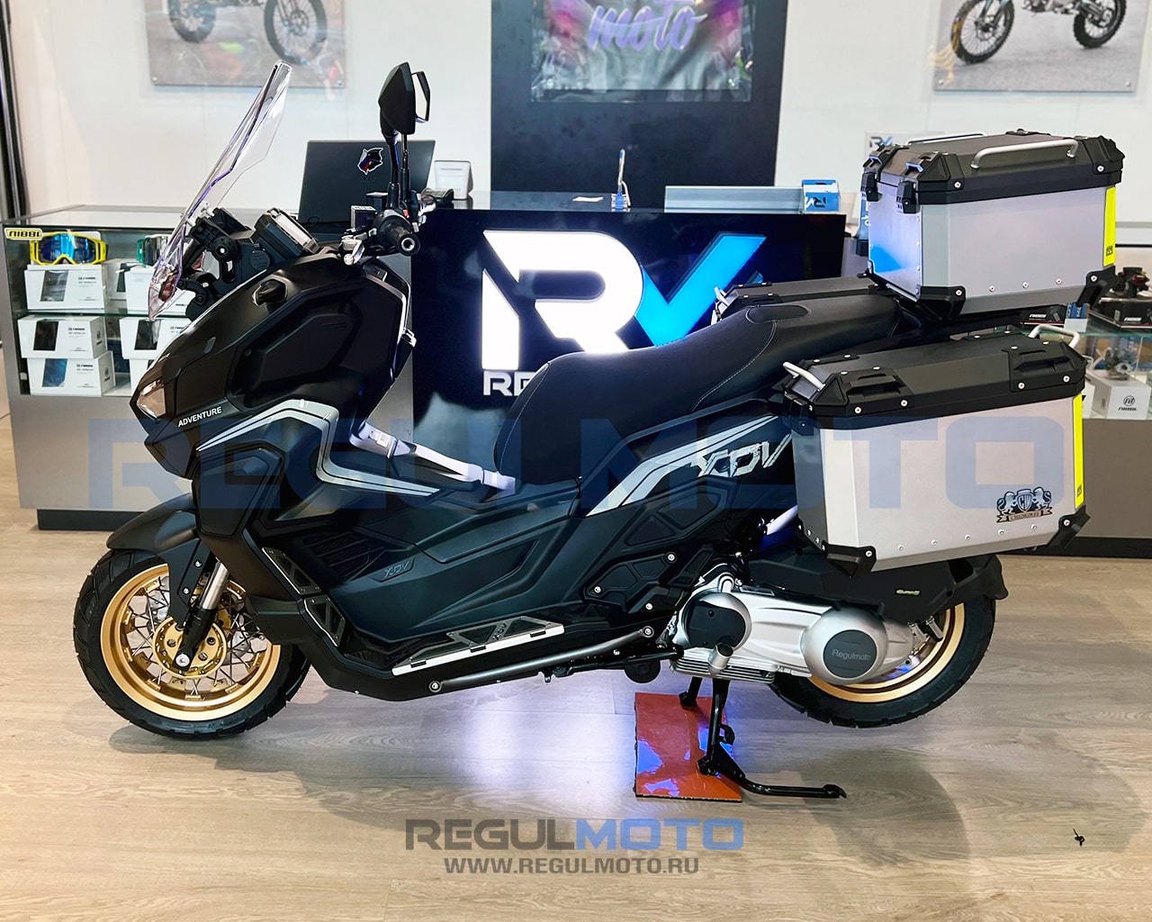 Скутер Regulmoto XDV ADVENTURE 300 с кофрами 