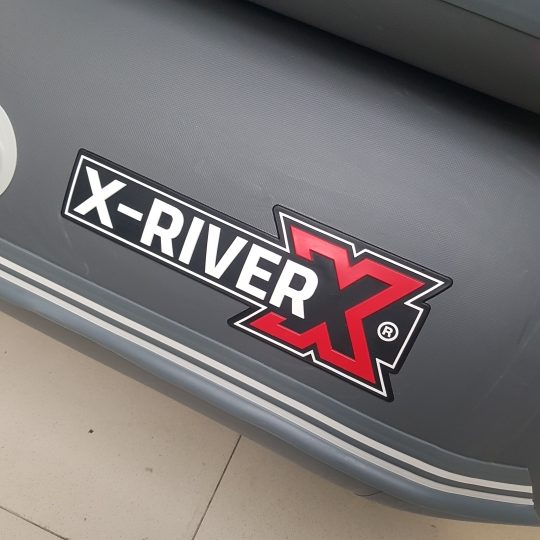 Лодка ПВХ  X-River Rocky 415 Фальшборт (надувной РИБ)