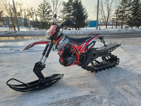 Мотоцикл Кроcс-Cпорт MH-DA300T 175FMN+Гусеничный комплект NIBBI Vanguard R-120 (КОМПЛЕКТ)