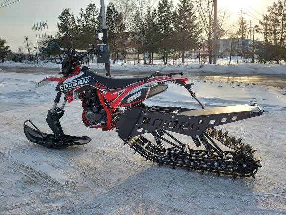 Мотоцикл Кроcс-Cпорт MH-DA300T 175FMN+Гусеничный комплект NIBBI Vanguard R-120 (КОМПЛЕКТ)