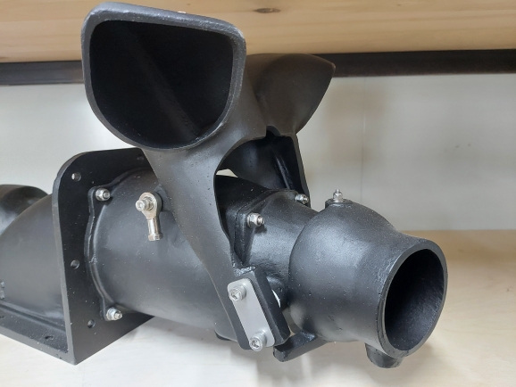 Водометный движитель для алюминиевой лодки (катера) MotoHit