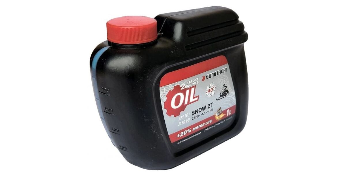 Масло моторное SUMITACHI 2-STROKE ENGINES OIL SNOW 1л