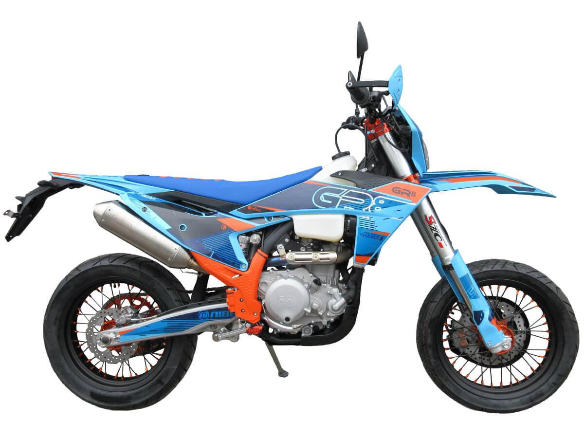 Мотоцикл GR8 F450L (4T NC450S EFI) Motard (ПТС)